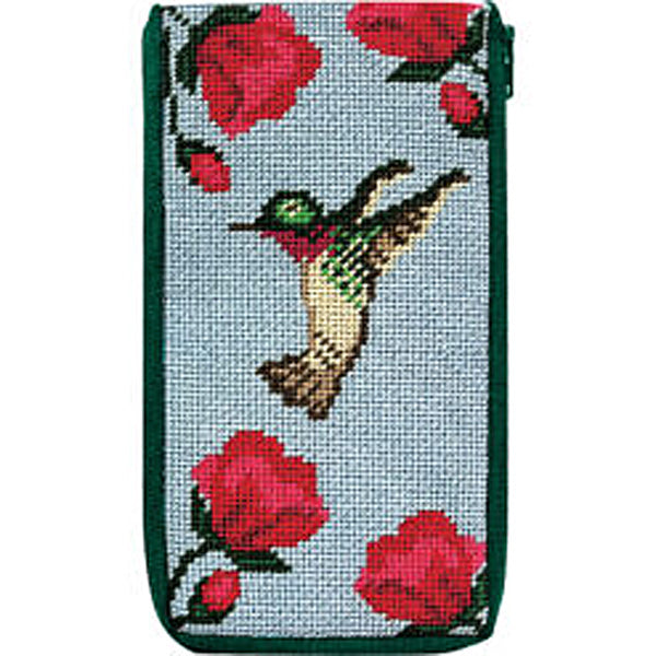 Stitch & Zip Eyeglass Case Hummingbird
