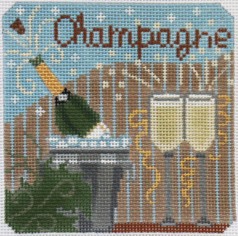 Cocktail Squares: Champagne