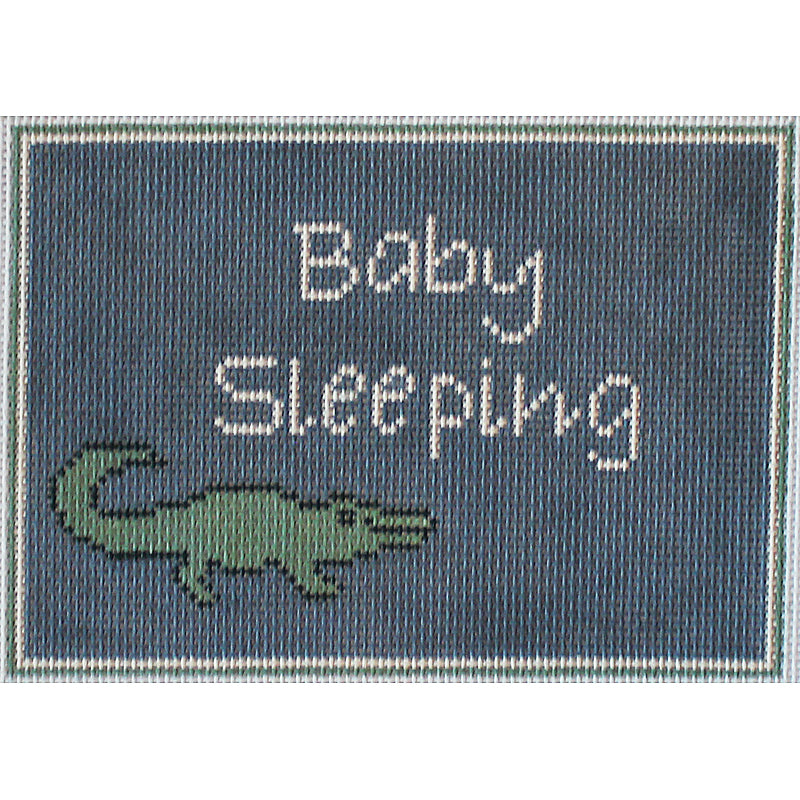 Baby Sleeping - alligator by JChild Designs