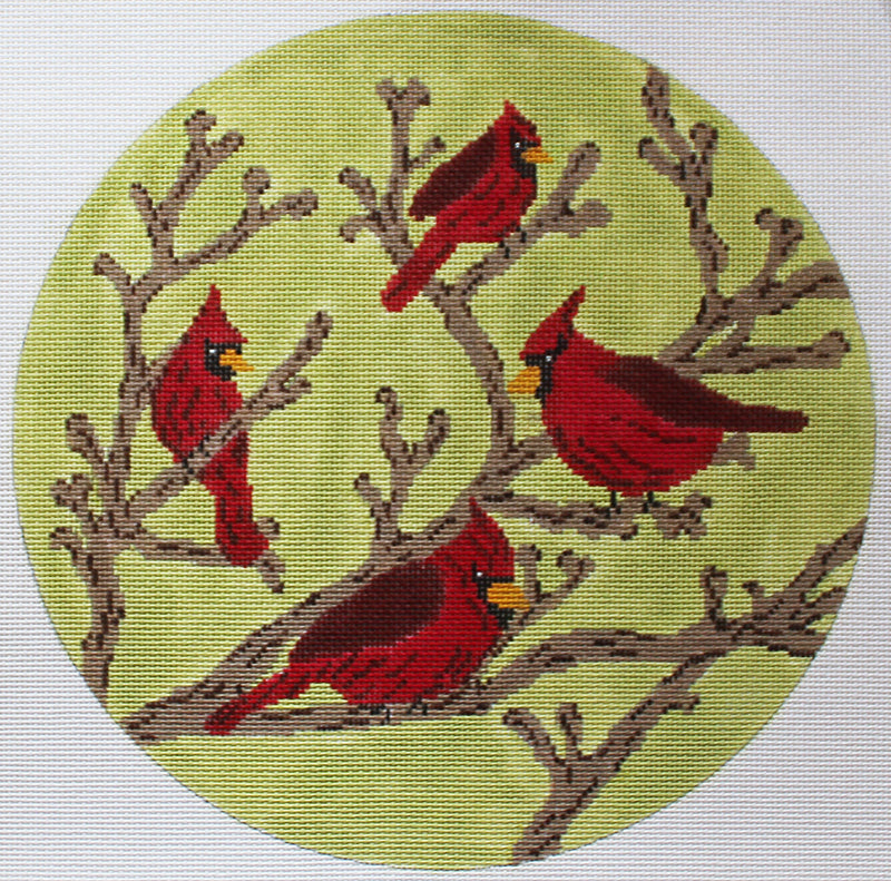 Cardinal Round by JChild Designs