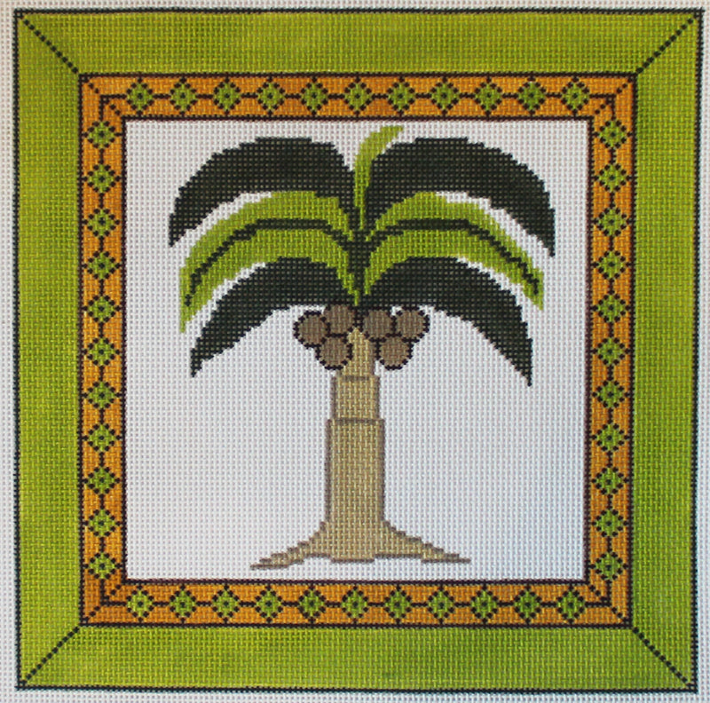 Palm Tree with border by JChild Designs