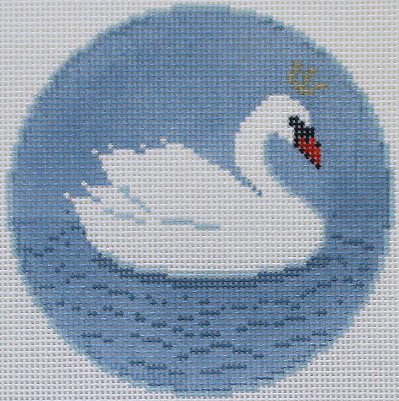 Swan ornament by Thorn Alexander