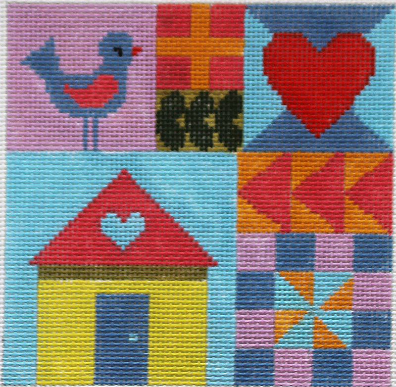 Patchwork Home Needlepoint