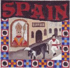 Spain Needlepoint - Canvas Only