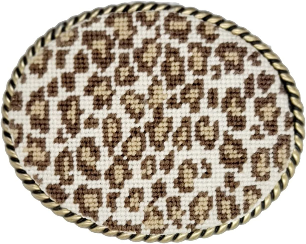 Brown Leopard Belt Buckle kit