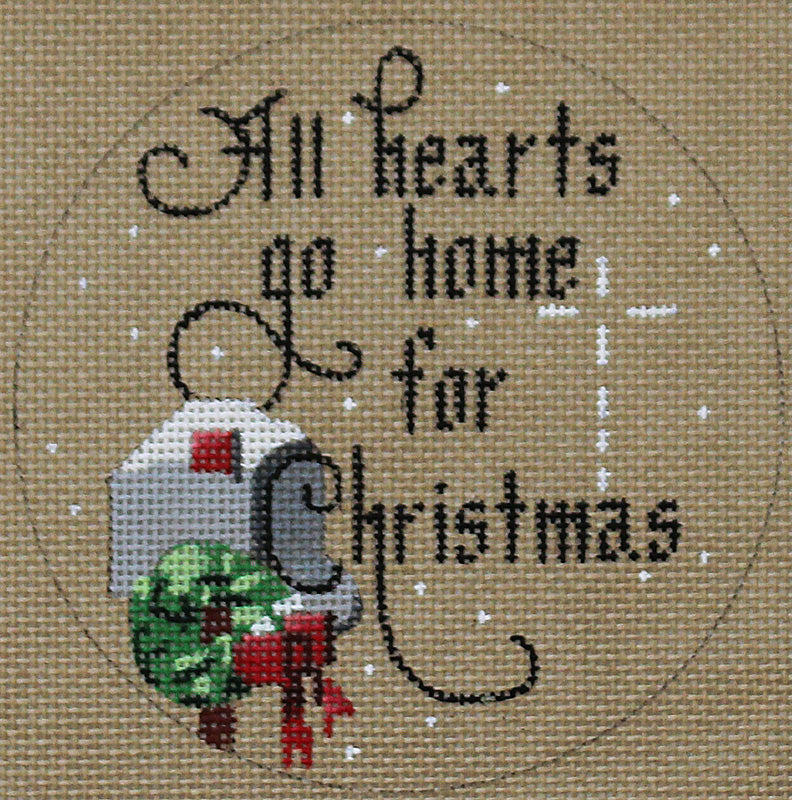 All Hearts Go Home for Christmas ornament