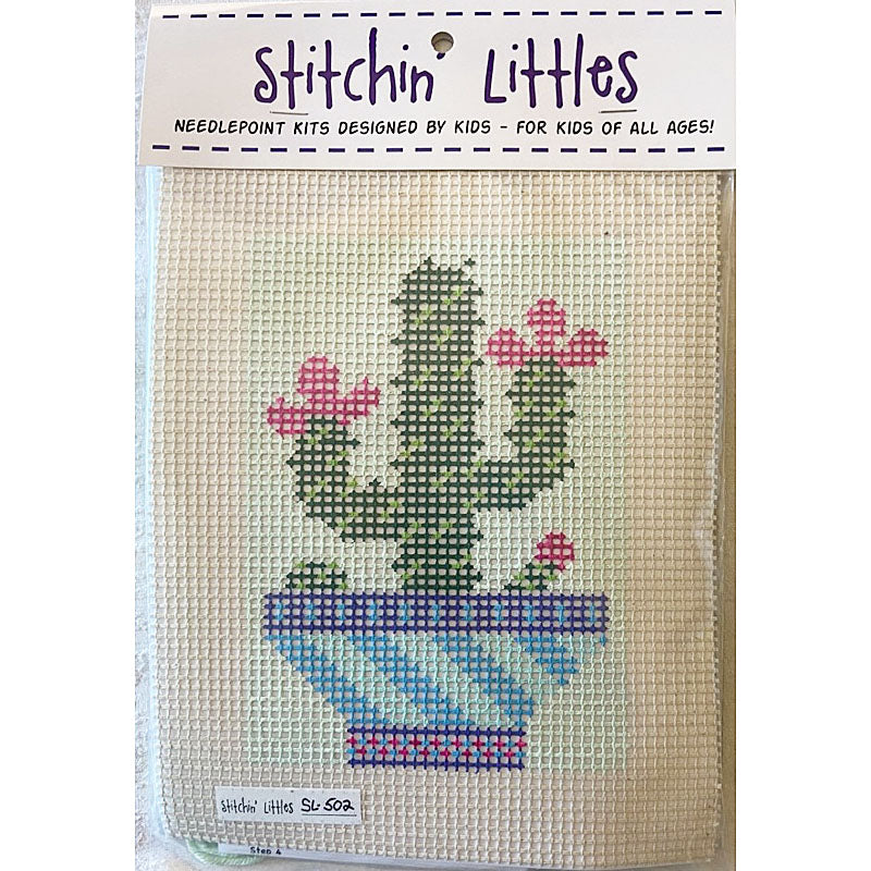 SL-502 - Stitchin' Littles Kit Cactus Bowl