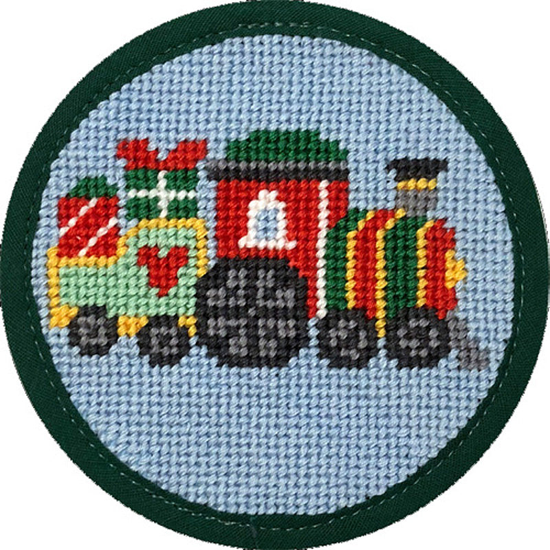 Needlepoint Christmas Ornament Kit Christmas Train