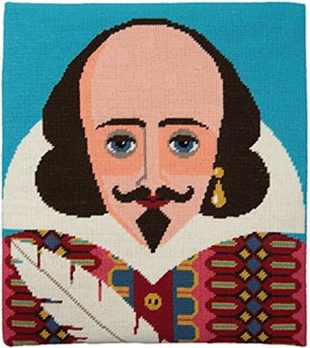 Shakespeare needlepoint kit