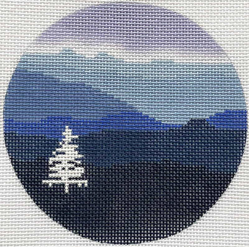 Blue Ridge Mountains Winter Ornament