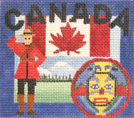 Canada Needlepoint - Canvas Only