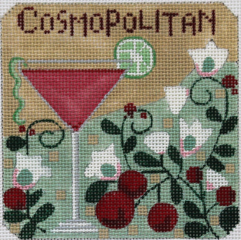 Cocktail Squares: Cosmopolitan