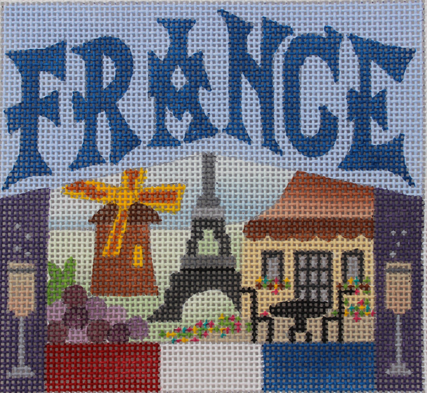 France Needlepoint - Canvas Only