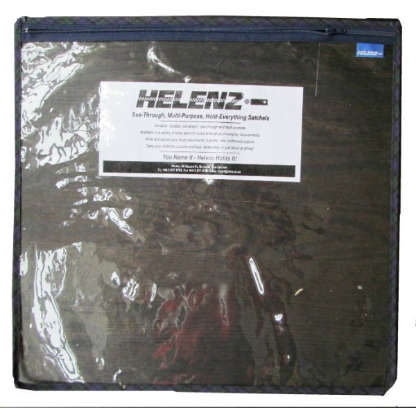 Helenz Bag 15" x 15" - Red Plaid
