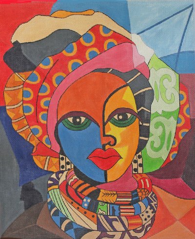 African Beauty by P Duncan-Williams  - canvas only