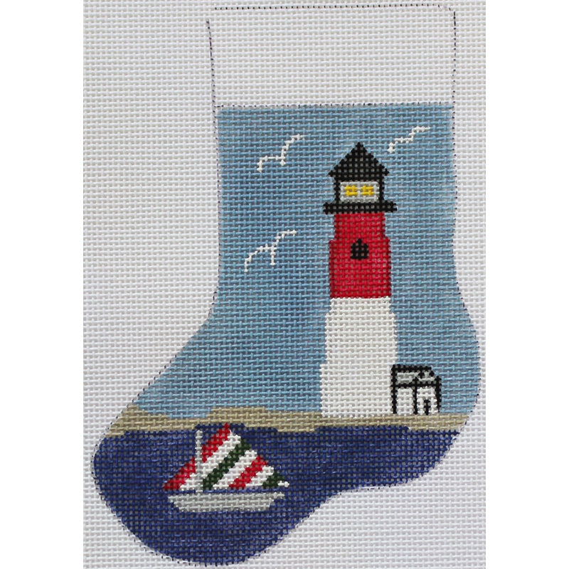 Lighthouse Mini Stocking by JChild Designs