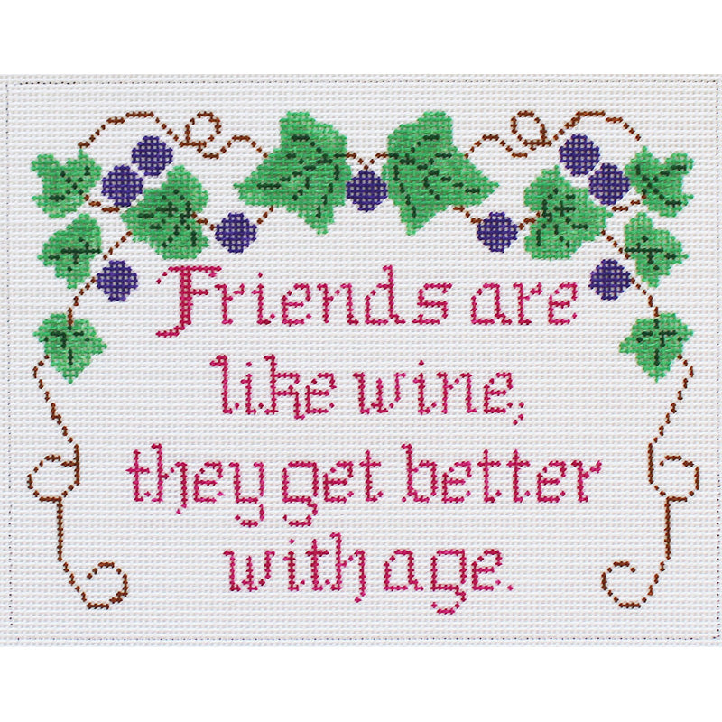 Friends are like Wine