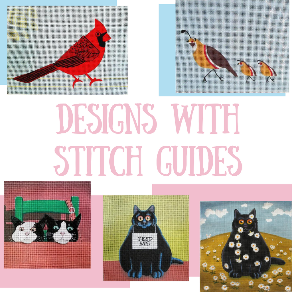 Designs With Stitch Guides To Meet Your Skill Level