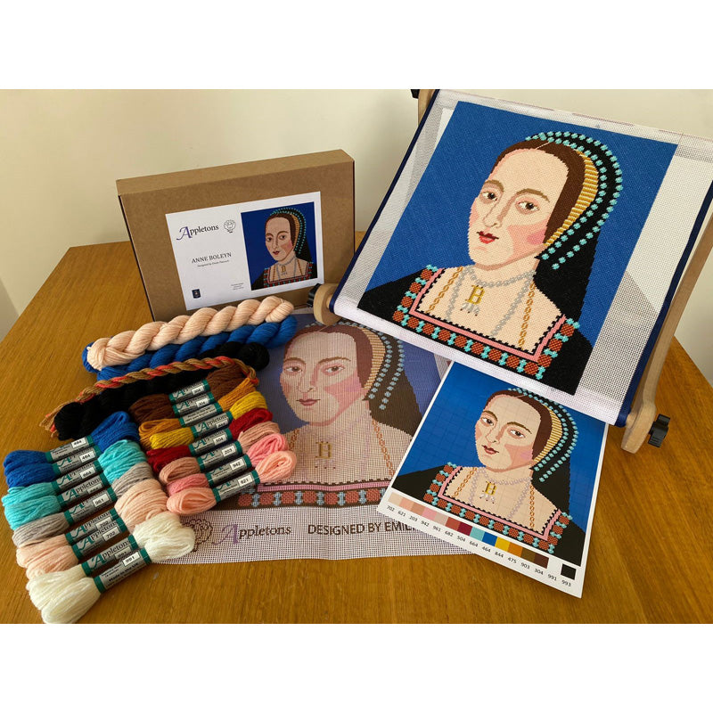 Ann Boleyn - British Artist needlepoint kit