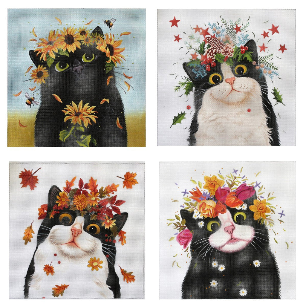 Seasonal Cats by Vicky Mount: Summer