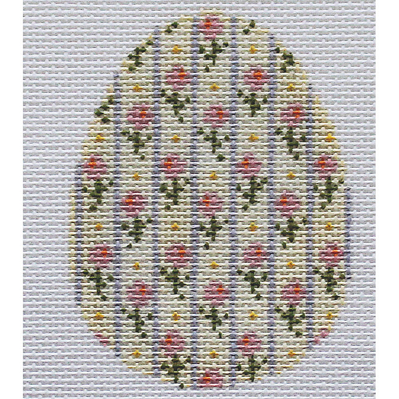 6 Easter Egg Needlepoints with Finishing Kit and Class by Abigail Cecile*