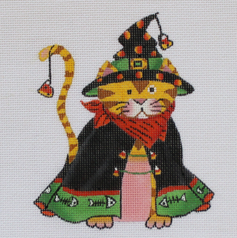 Whimsical Little Witch Catby Lainey Daniels