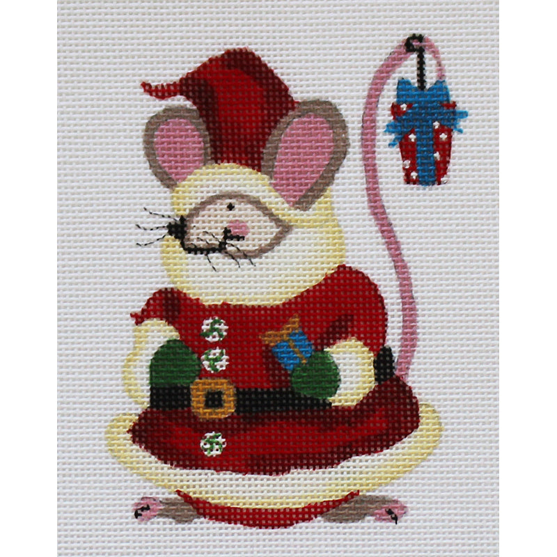 Whimsical Santa Mouse by Lainey Daniels