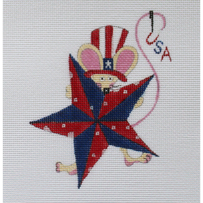 Whimsical 4th of July Mouse by Lainey Daniels