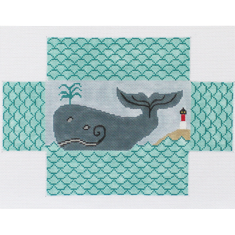 Brick Cover -Whale by JChild Designs