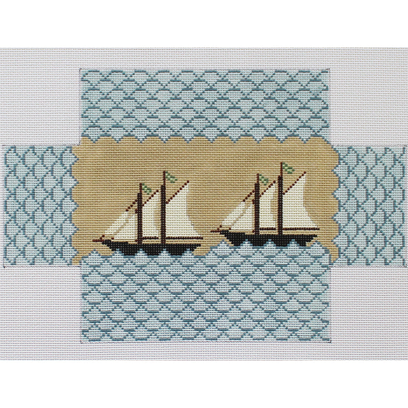Brick Cover -Sailboats by JChild Designs
