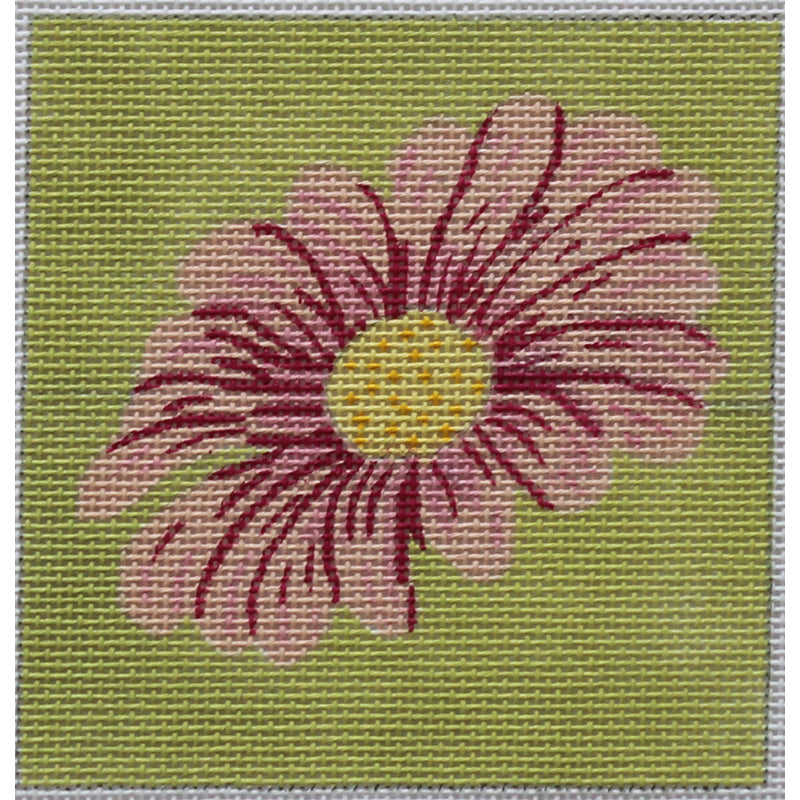 Pink Daisy square by JChild Designs