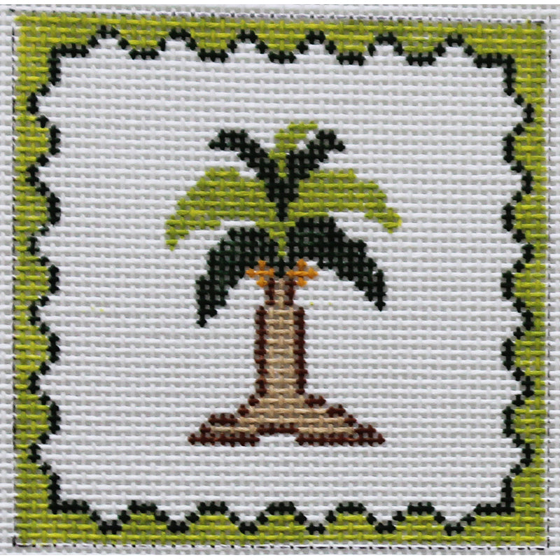 Palm Tree square by JChild Designs