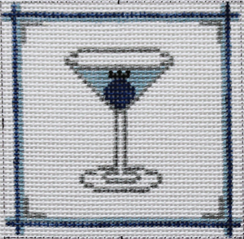 Blueberry Martini square by JChild Designs