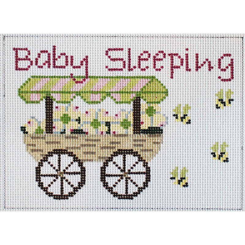 Baby Sleeping - Flower cart by JChild Designs