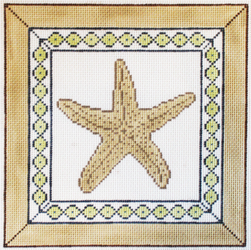Starfish with border by JChild Designs