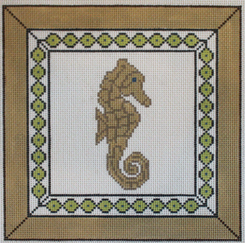 Seahorse with border by JChild Designs