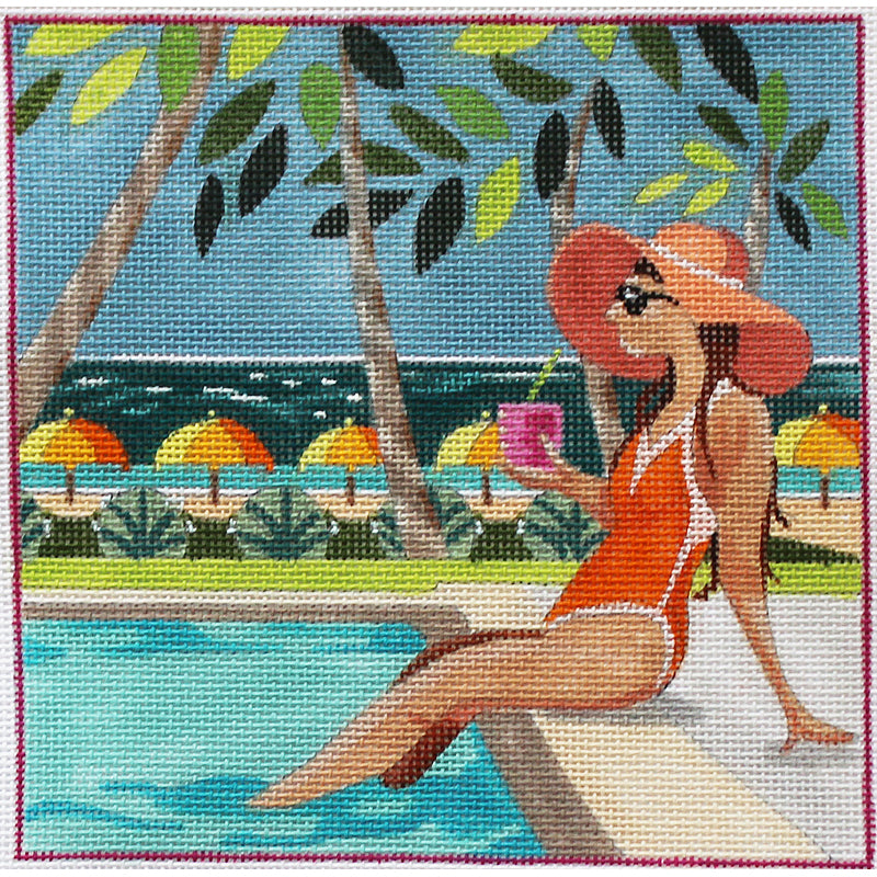 Beach Girls: Poolside Cocktails