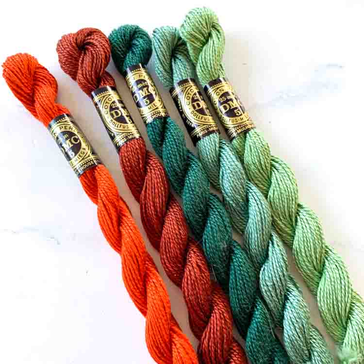 Perle cotton skein