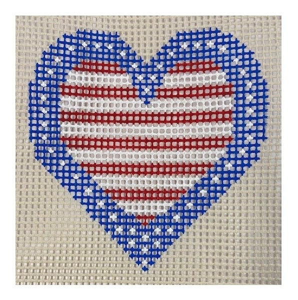 SL-59 - Stitchin' Littles Kit USA Heart