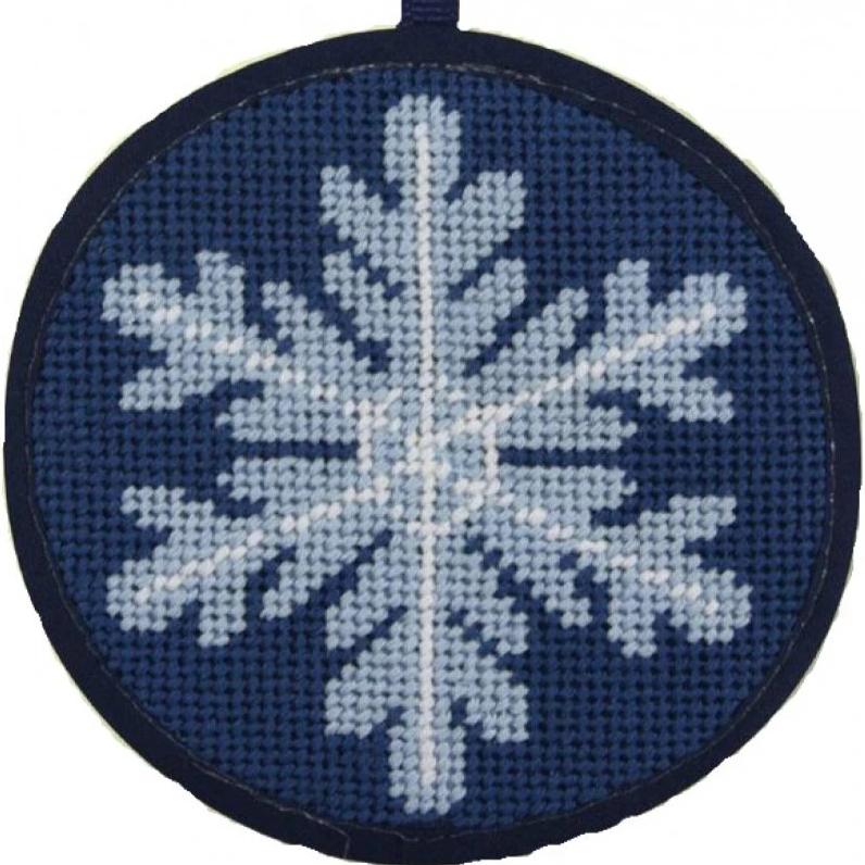 Needlepoint Christmas Ornament Kit Snowflake