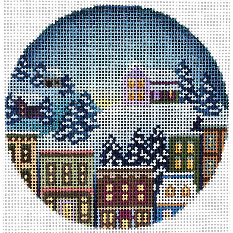House in Winter ornament by Abigail Cecil