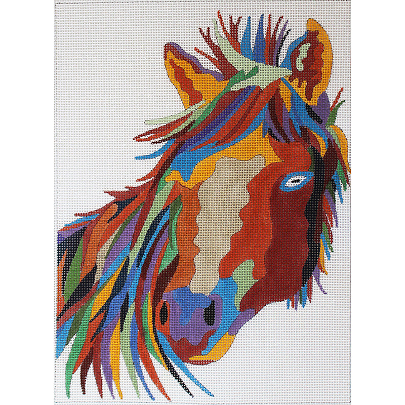 Stallion I Multicolored Horse