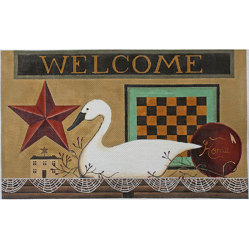 Welcome Home Needlepoint