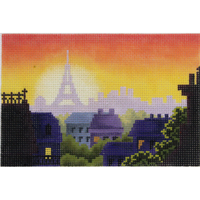 Paris Rooftops Postcard