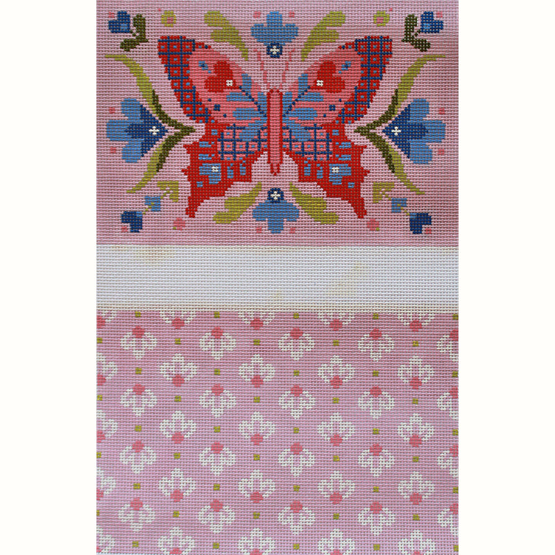 Pink Butterfly Clutch by Abigail Cecile
