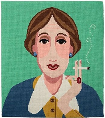 Virginia Woolf needlepoint kit