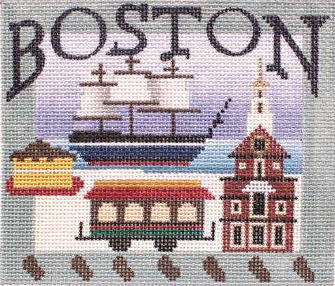 Boston Needlepoint - Canvas Only
