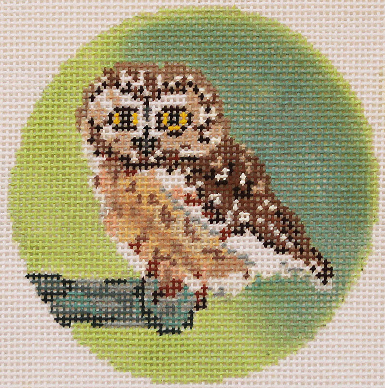 Owl Needlepoint Ornament