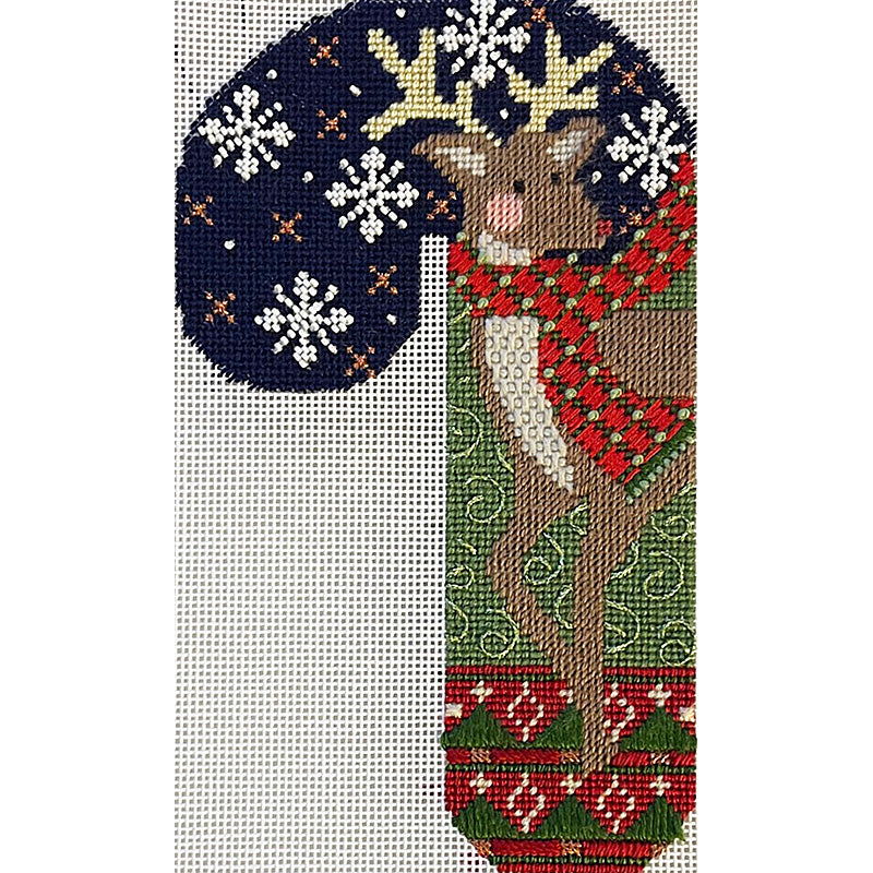 Starry NIght Candy Cane: Rudolph