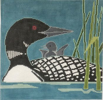 Loon by Cindy Lindgren  - Canvas Only